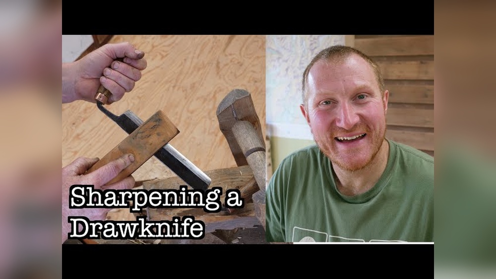 How to Sharpen a Draw Knife