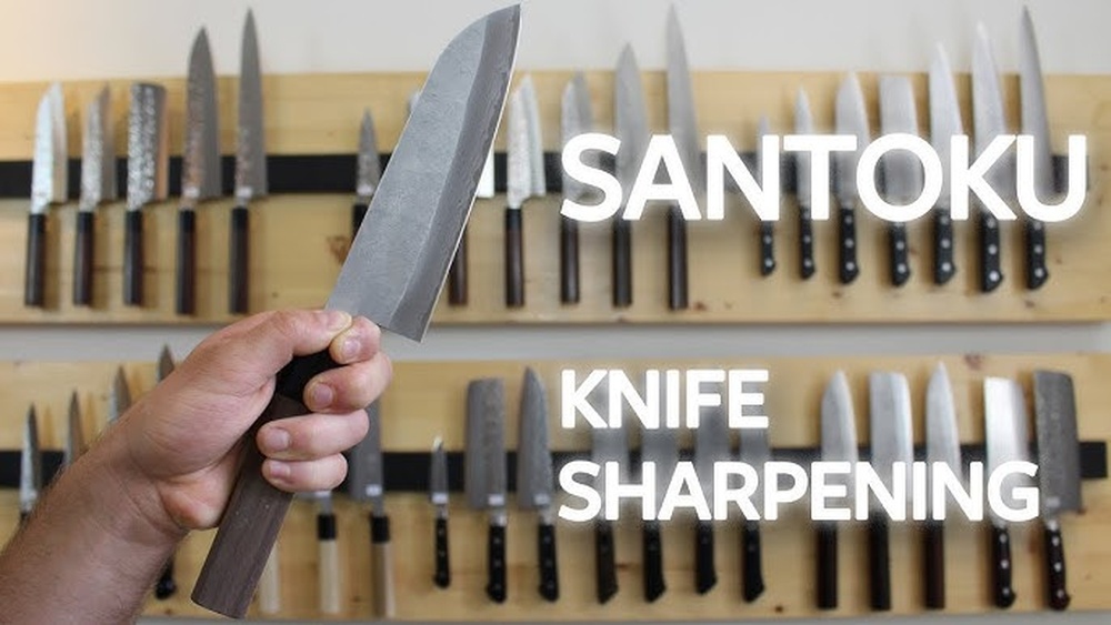 How to Sharpen a Santoku Knife